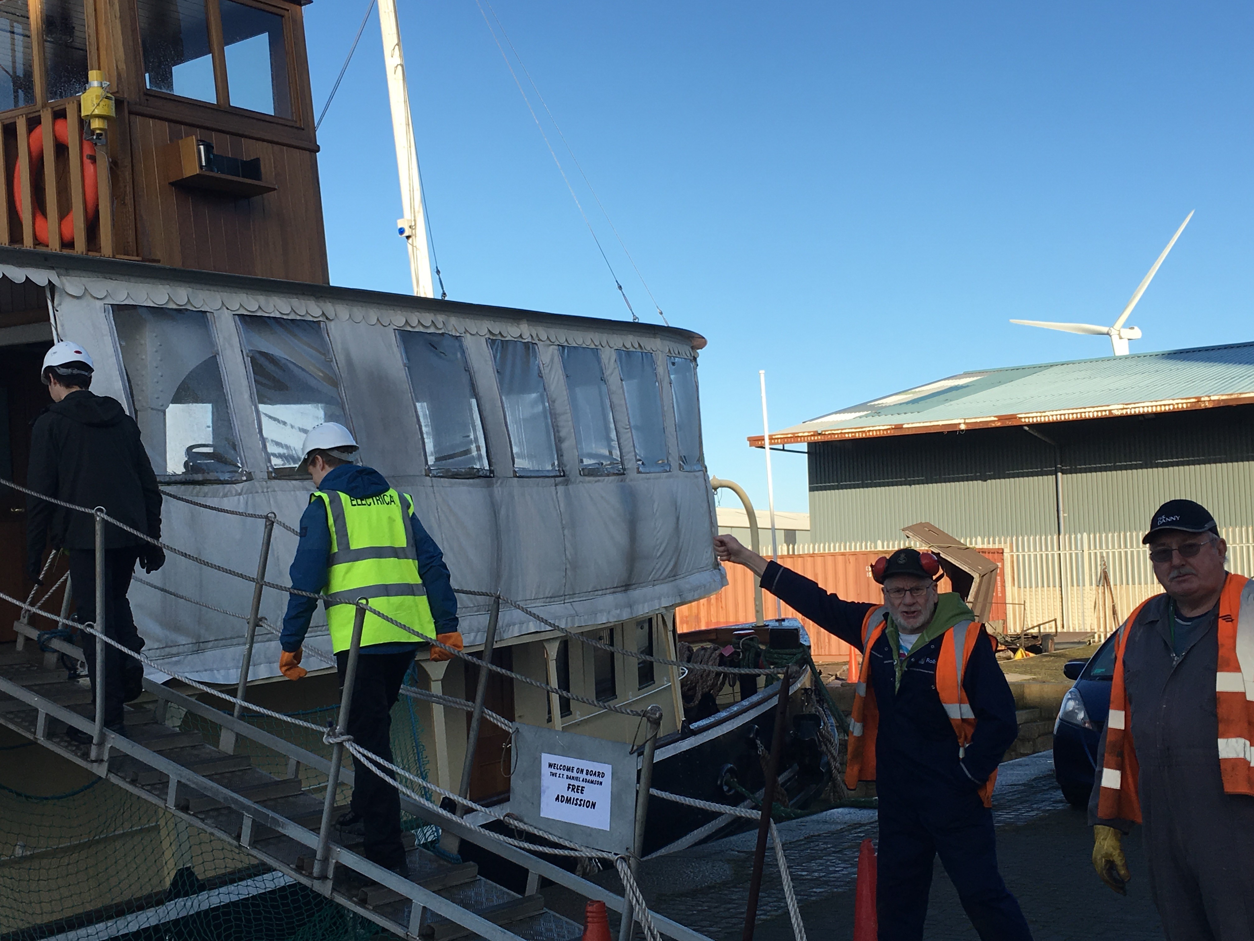 Port Academy Students Step Aboard